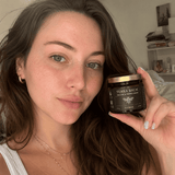 Jenny W. holding Terra Balm