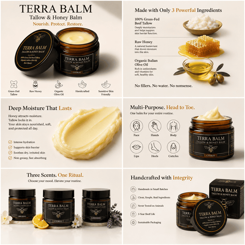 Terra Nourishing Tallow & Honey Balm