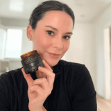 Laura M. holding Terra Balm
